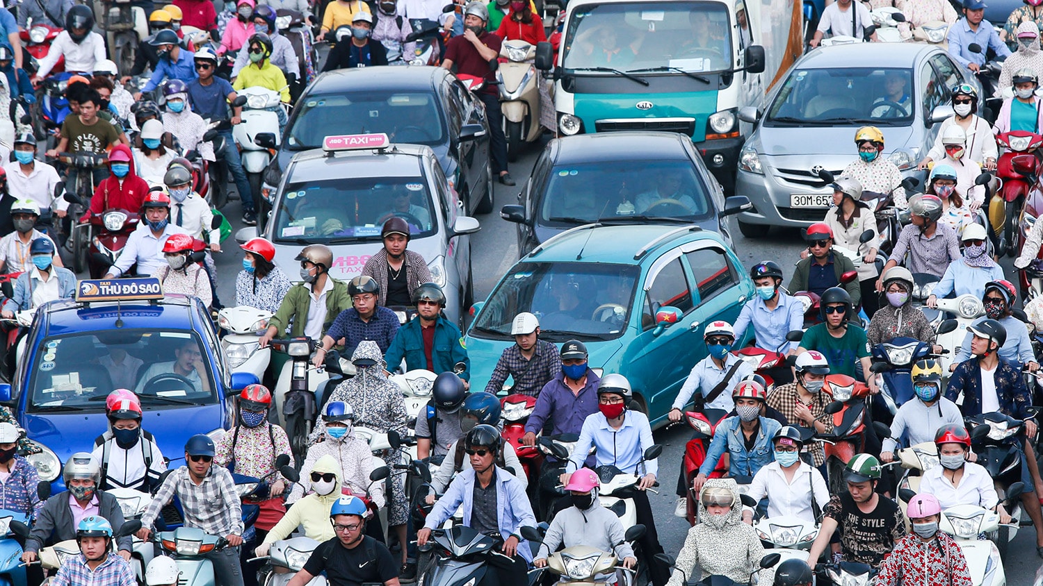hà nội cấm xe máy xăng