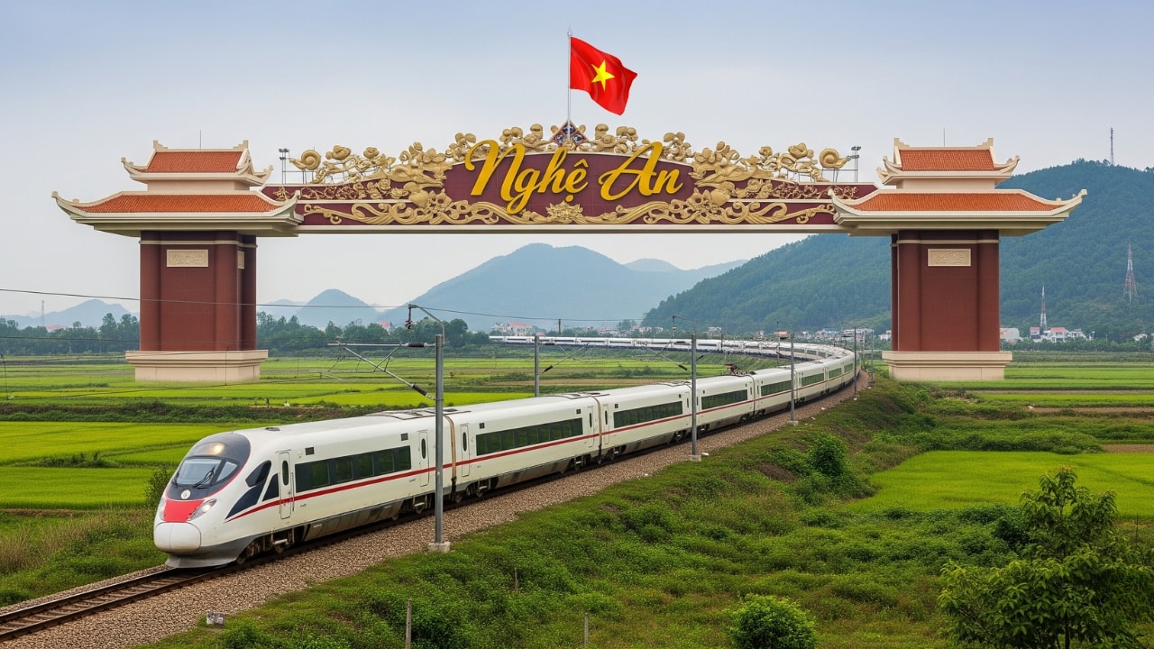 đường săt cao tốc nghệ an
