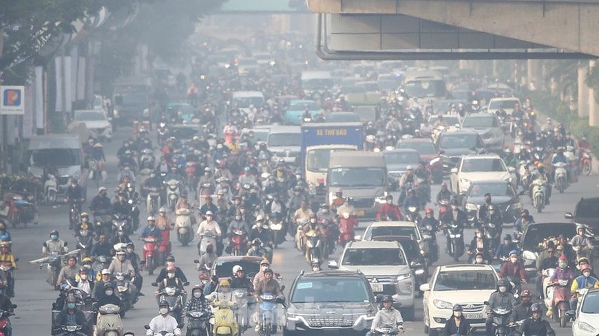 xe máy gây ô nhiễm
