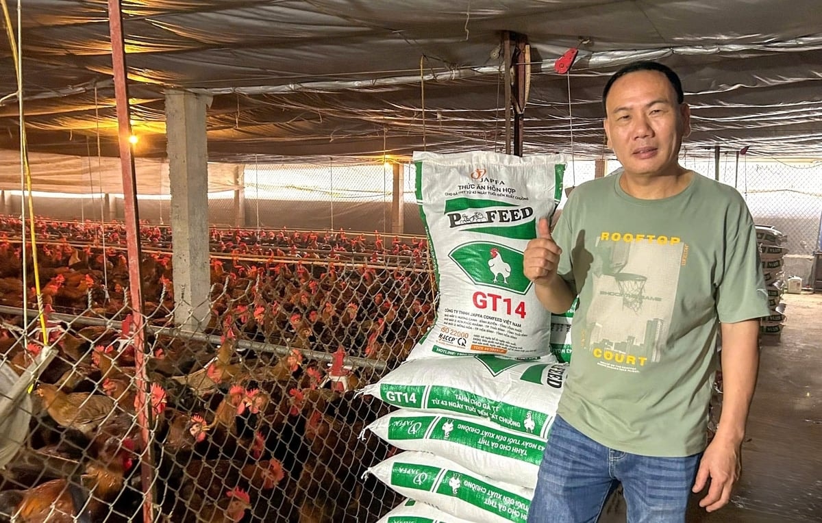 Anh Nguyễn Xuân Ngọc tại xã Phú Mỹ, tỉnh Phú Thọ