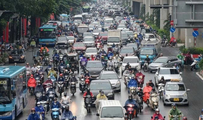 Cấm xe máy xange ở Hà Nội