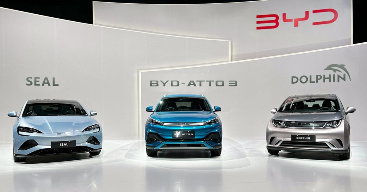 Các mẫu xe điện của BYD