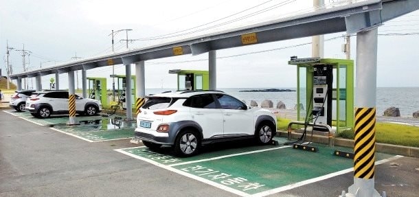 Hạ tầng sạc xe điện Trung Quốc