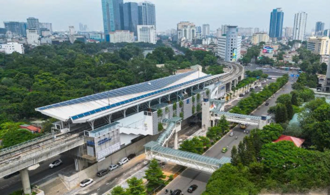 Điểm ga trước khi chạy xuống hầm (1)