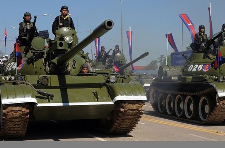 T-55A Campuchia