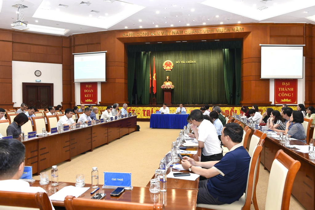 toàn cảnh hội nghị bộ tài chính