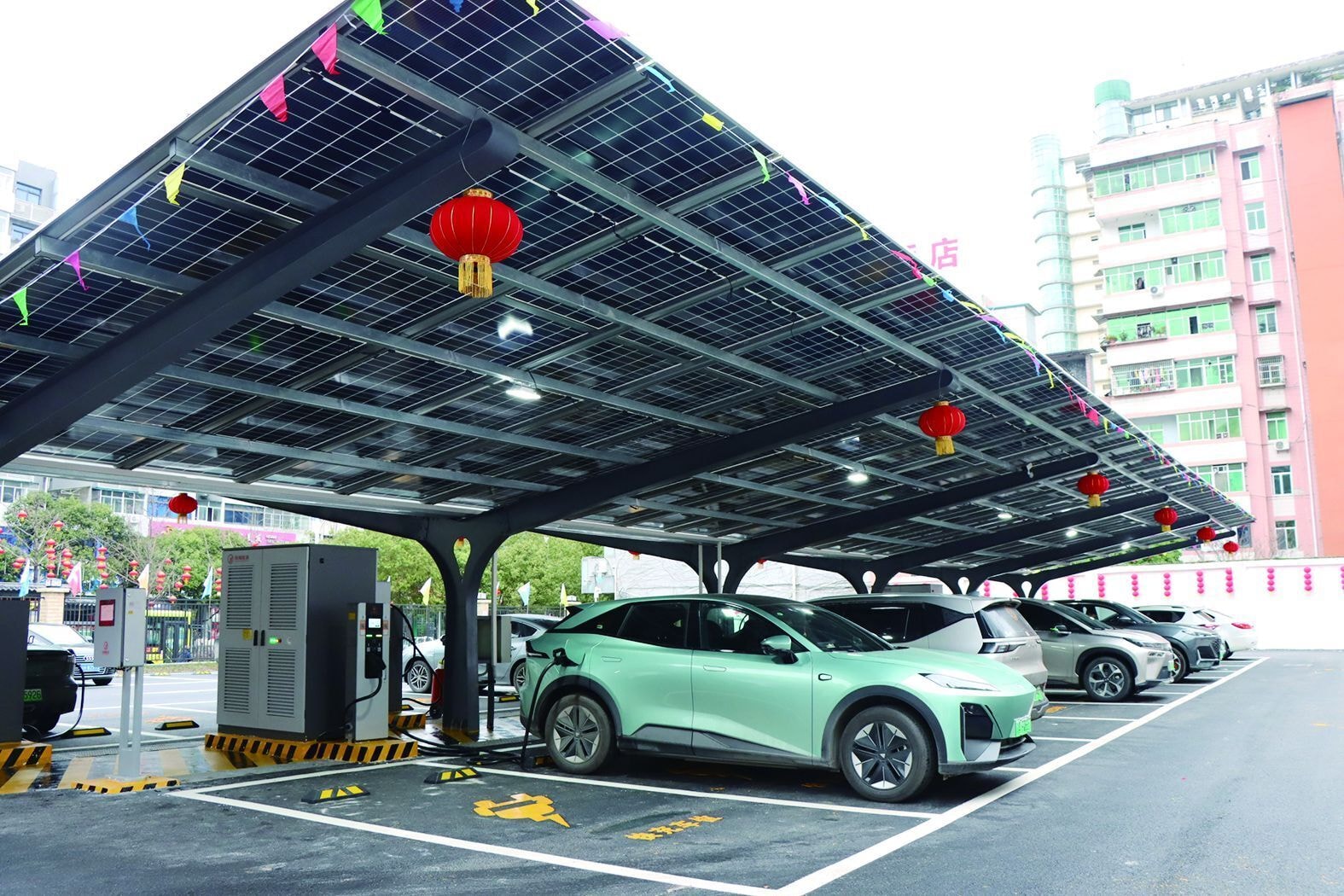 Trạm sạc xe điện ở Trung Quốc