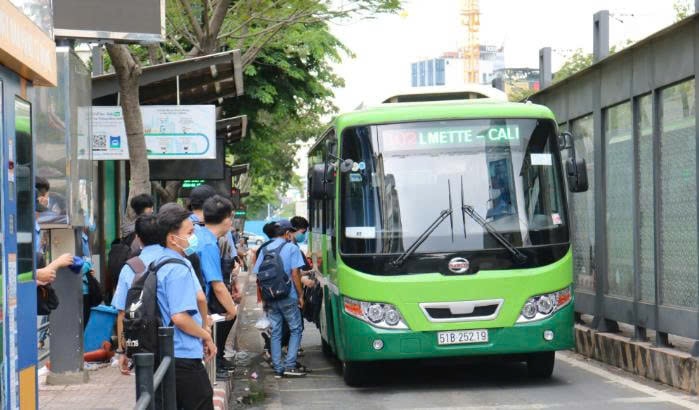 Xe buýt ở TP. HCM