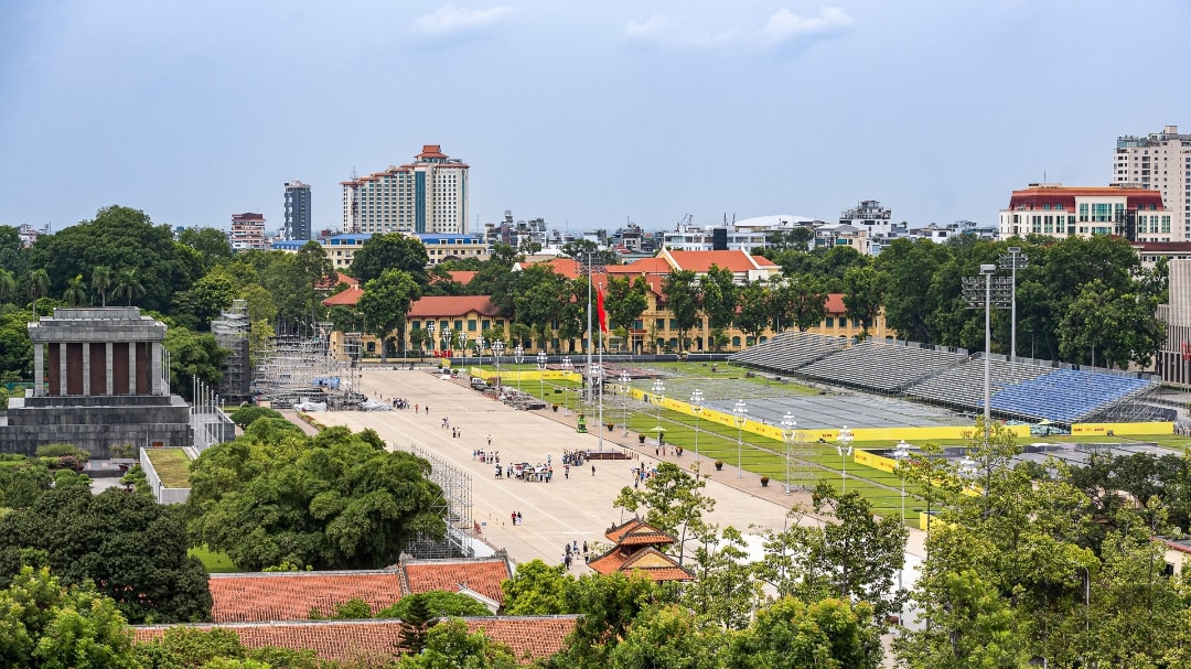 Khán đài Quảng trường Ba Đình (1)