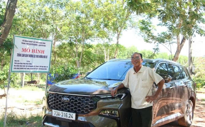 Ông Mai và thành quả chiếc xe ô tô hơn 1 tỷ đồng của mình