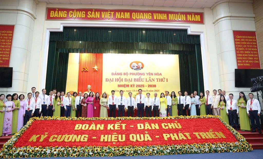 Đại hội đảng bộ Yên Hòa 3