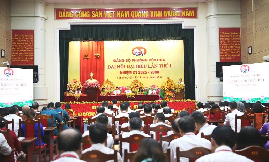 Đại hội đảng bộ Yên Hòa 4