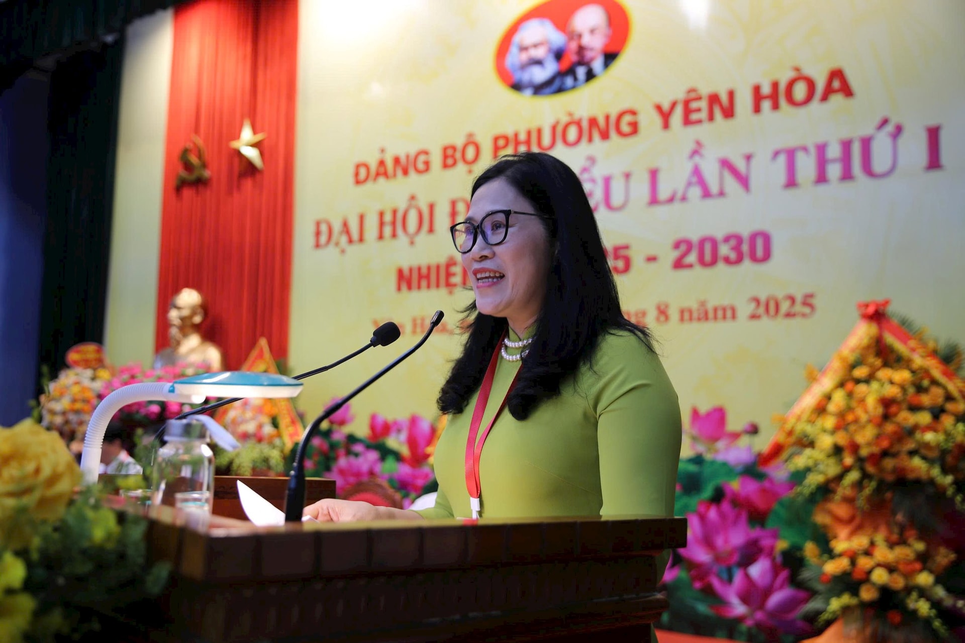 Đại hội đảng bộ Yên Hòa 7