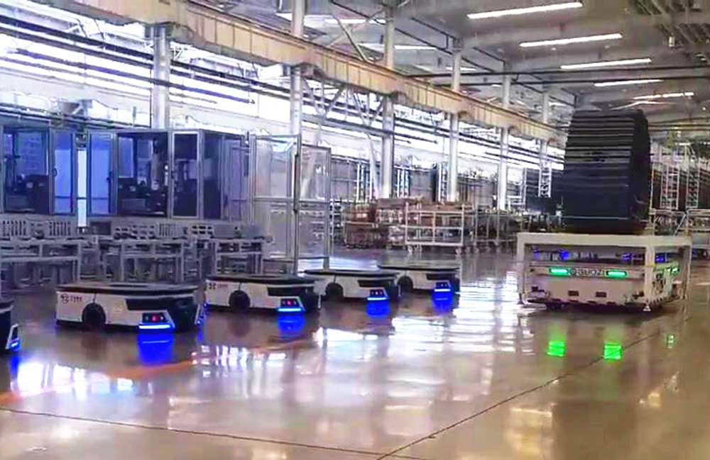 robot máy xúc