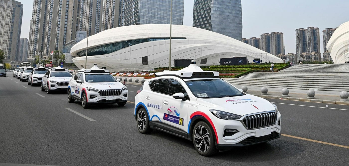 Xe điện tự lái Trung Quốc