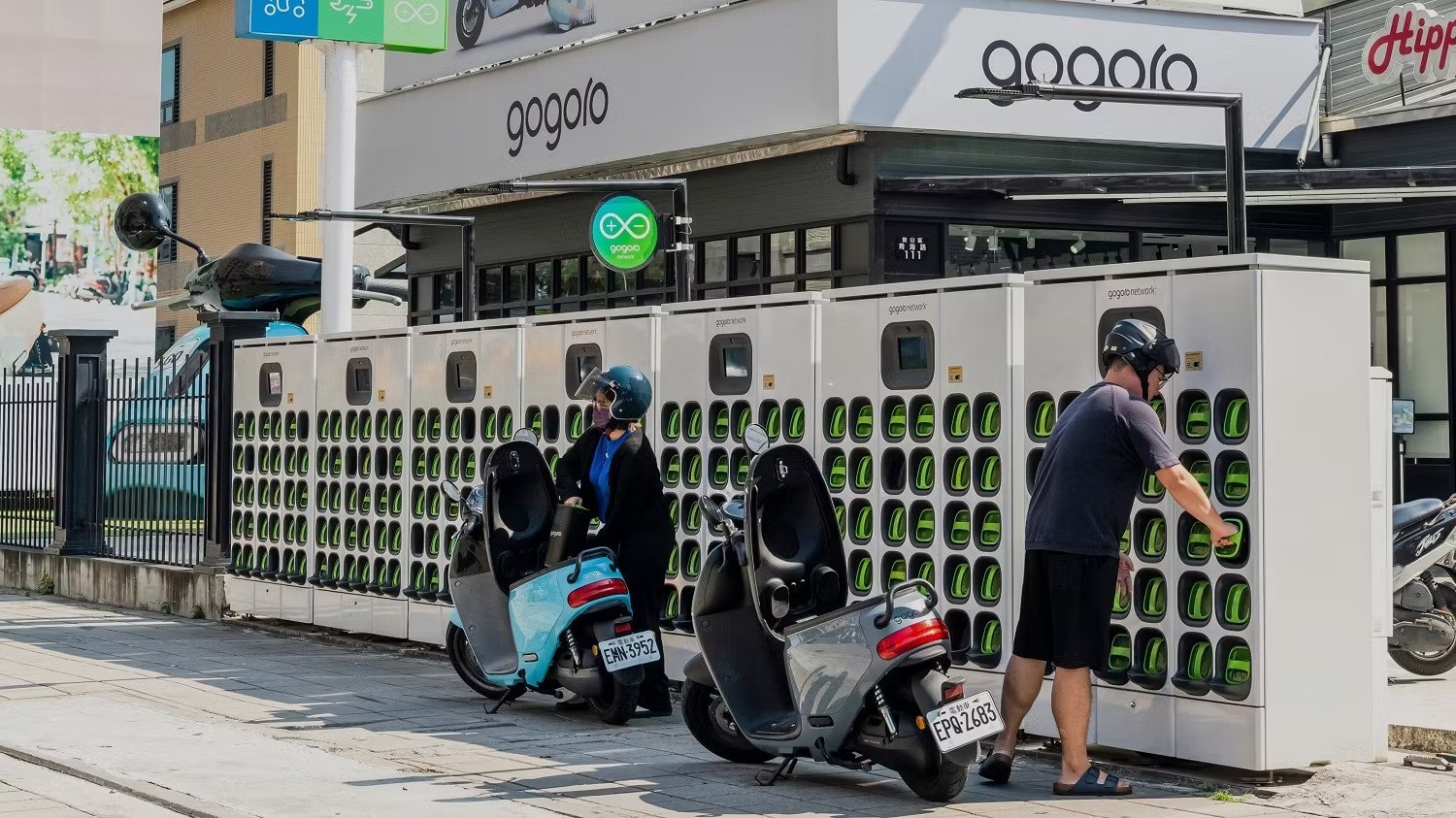 Trạm đổi pin xe điện