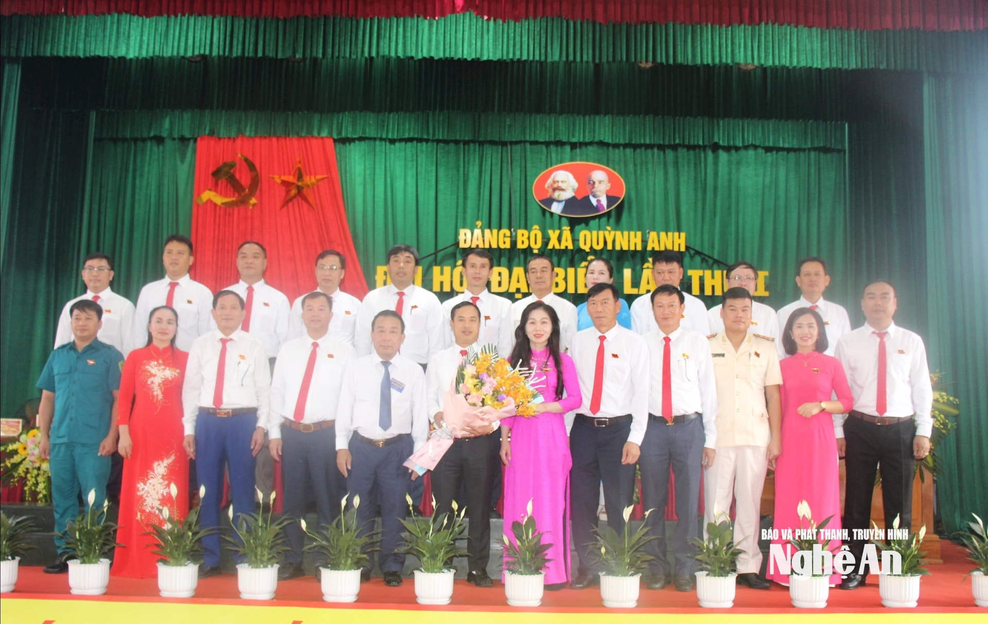 22 đồng chí được chỉ định tham gia Ban Chấp hành Đảng bộ xã Quỳnh Anh, nhiệm kỳ 2025 - 2030