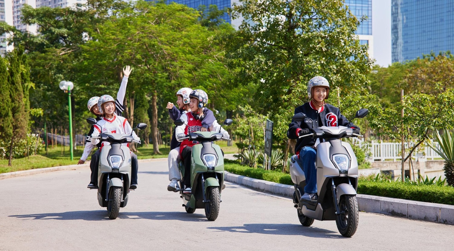 xe điện honda học sinh