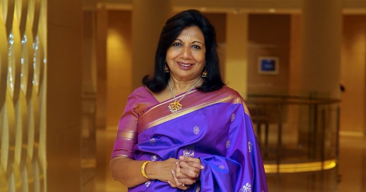 Tỷ phú Kiran Mazumdar-Shaw