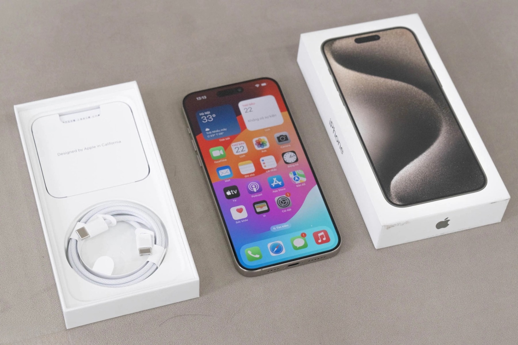 iphone 15 pro max đập hộp
