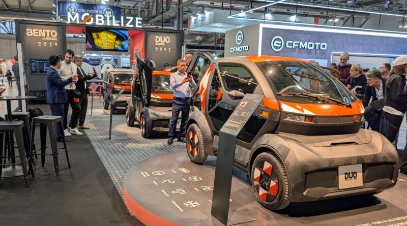 Các mẫu xe của Mobilize tại triển lãm