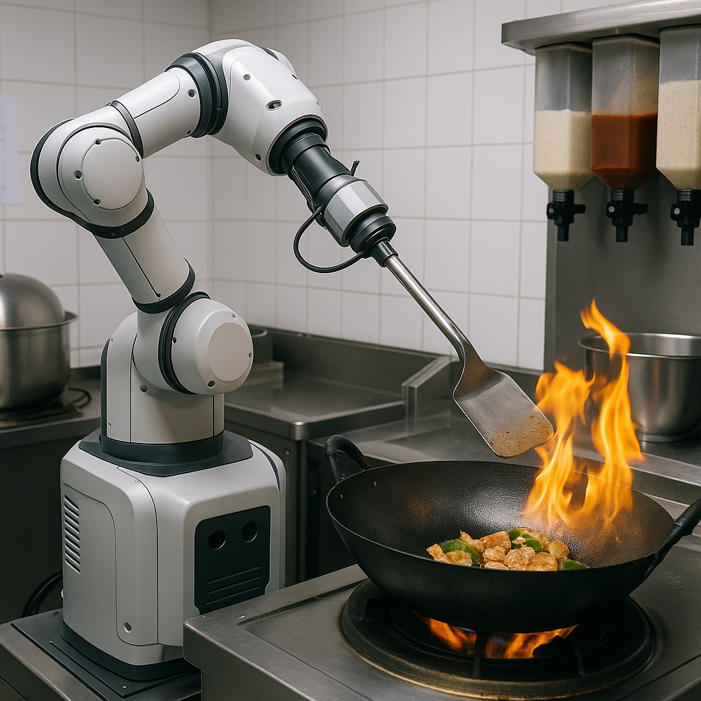robot nấu ăn