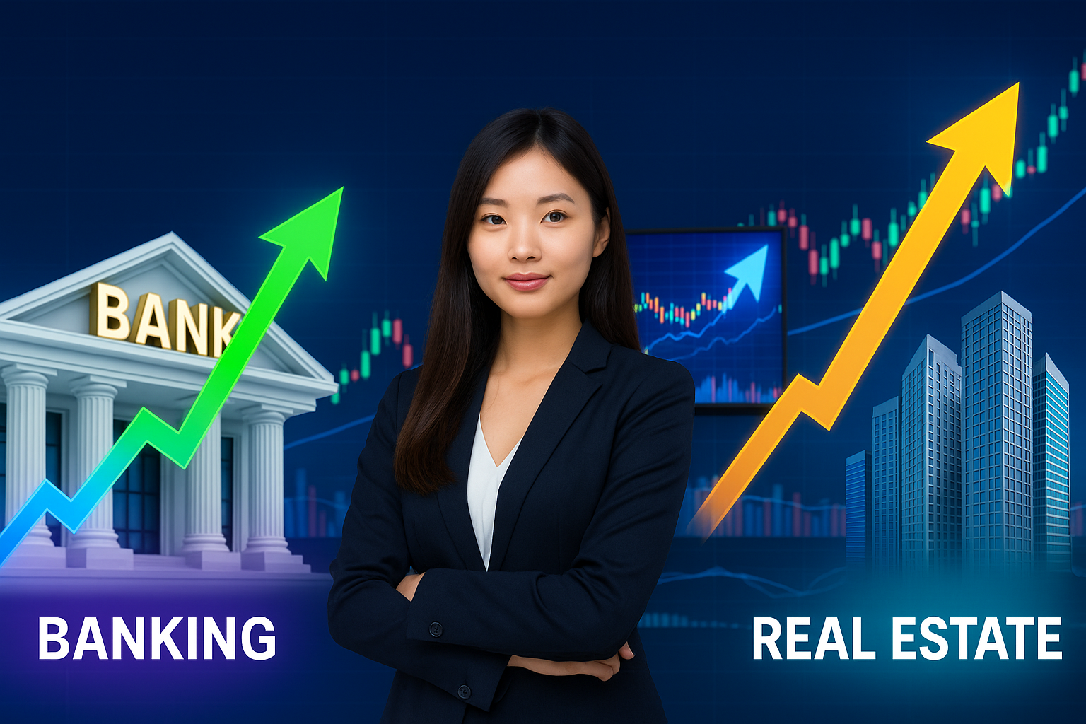 thi trường chứng khoan - ngan hang - bất động sản