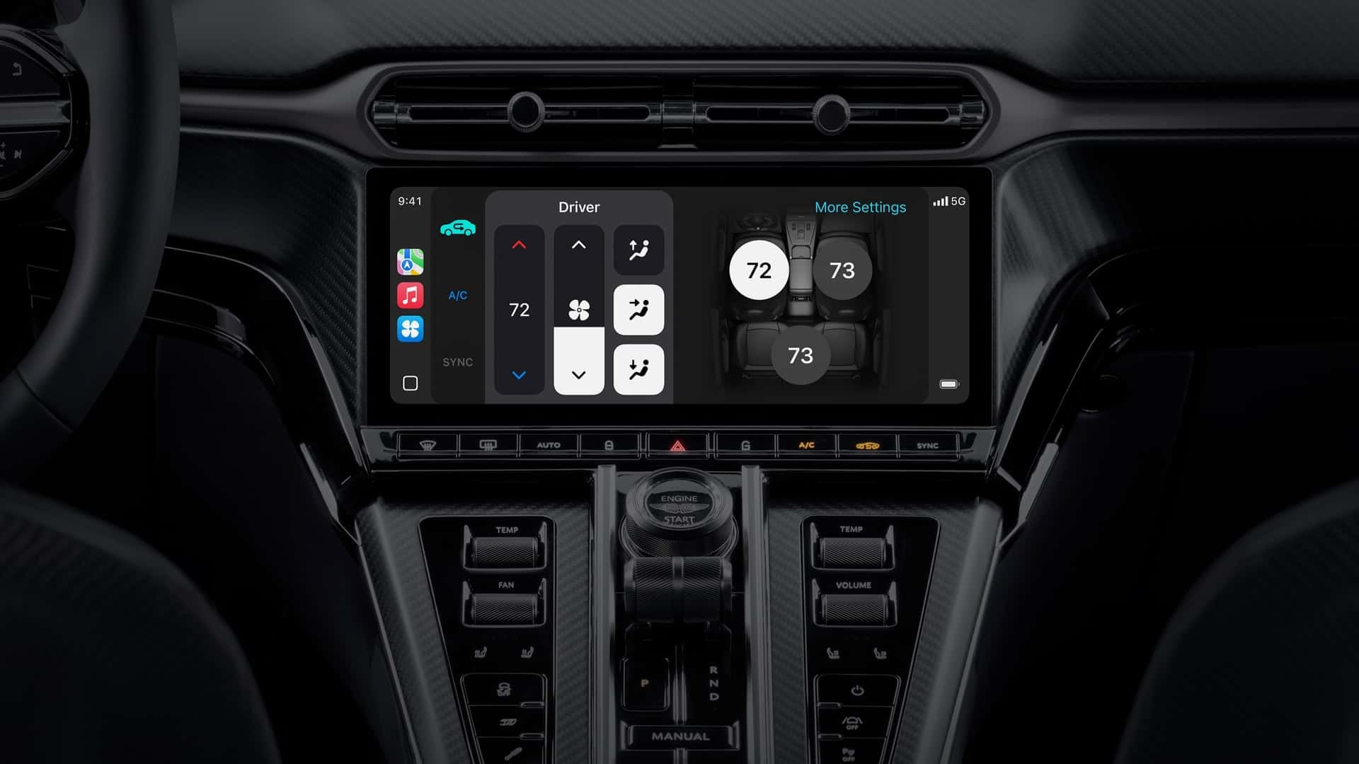 Hệ thống thông minh Apple trên Hyundai Ioniq 3