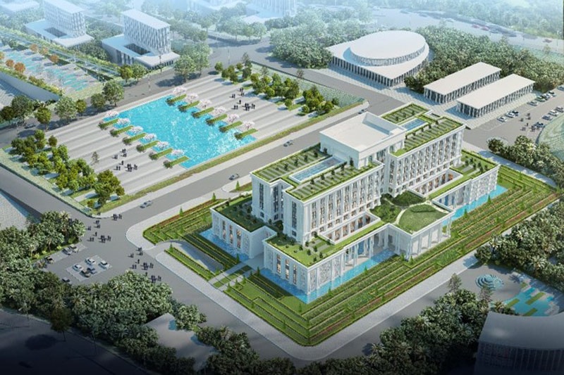 Thiết kế toàn bộ khu vực theo kế hoạch