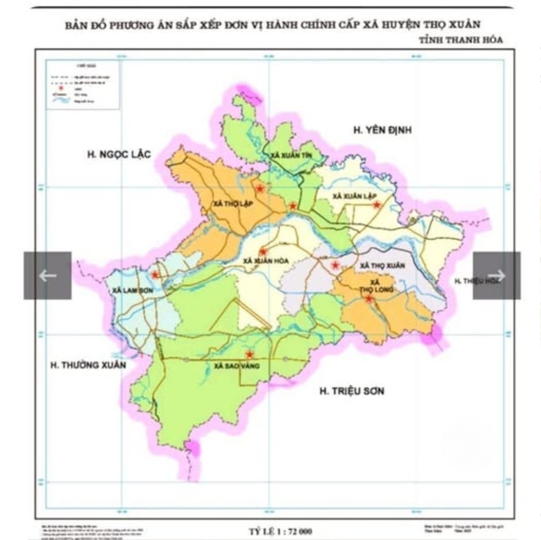 Bản đồ xã Xuân Hòa (1)
