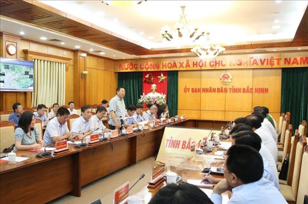 Bộ trưởng Xây dựng làm việc với tỉnh Bắc Ninh (1)