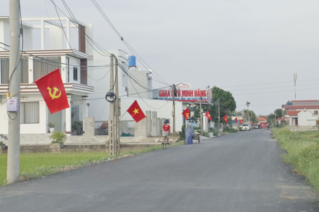Một góc của xã Bắc Đông Hưng (1)