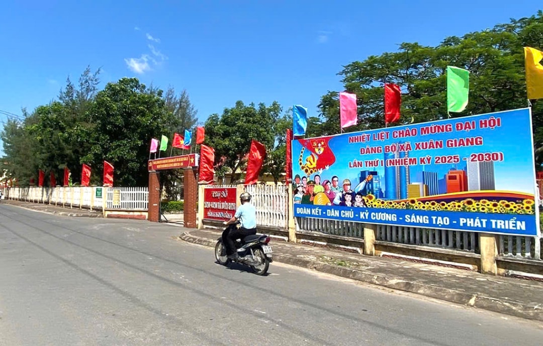 Một cung đường tại xã Xuân Giang mới (1)
