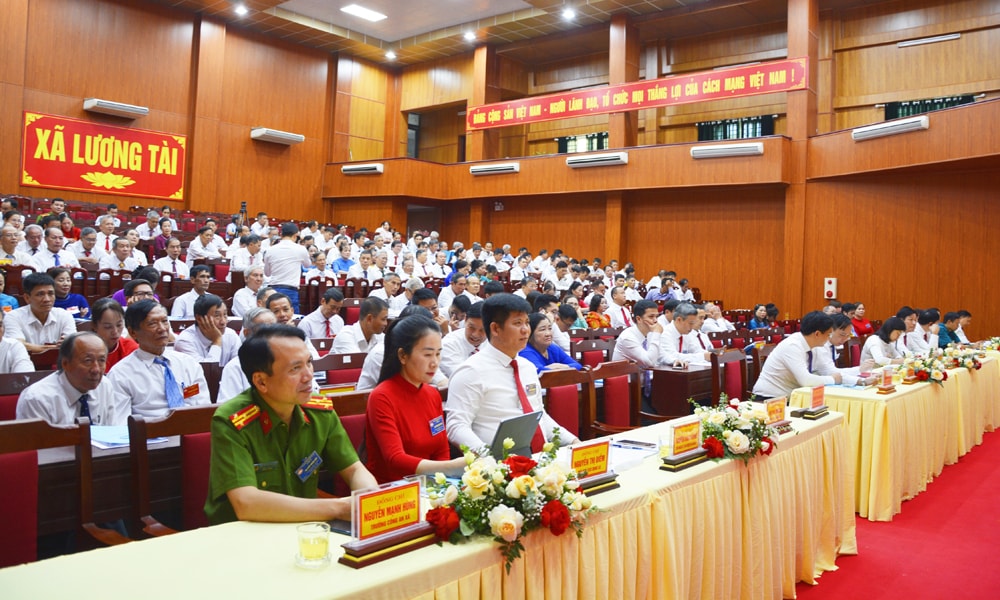 Đại hội MTTQ xã Lương Tài