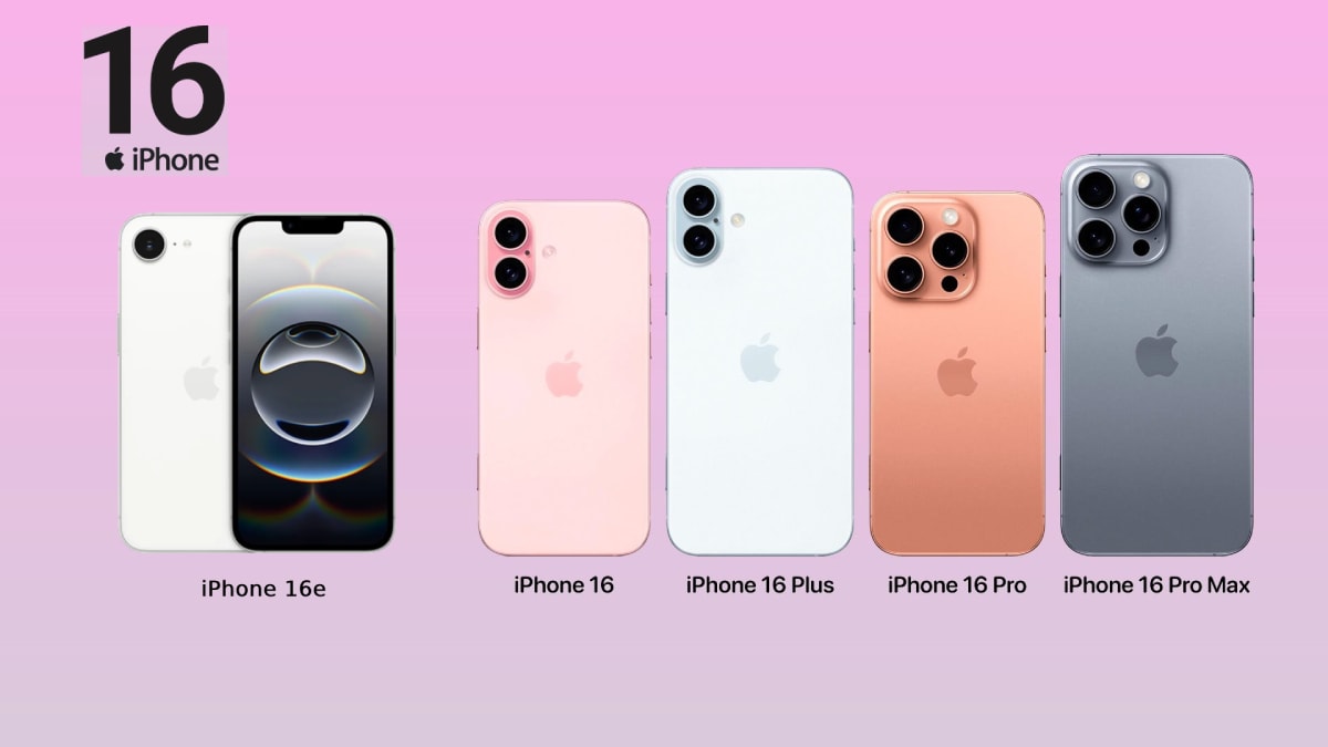 iphone 16 dải sản phẩm