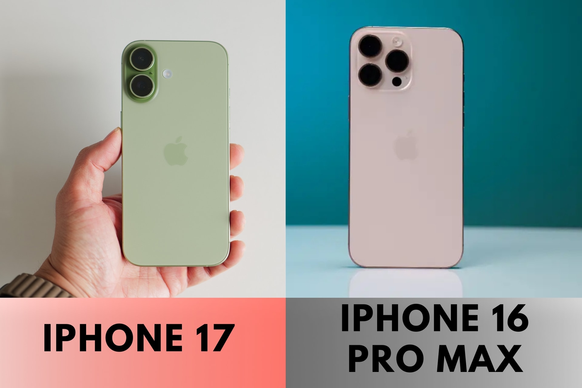 iphone 17 iphone 16 pro max
