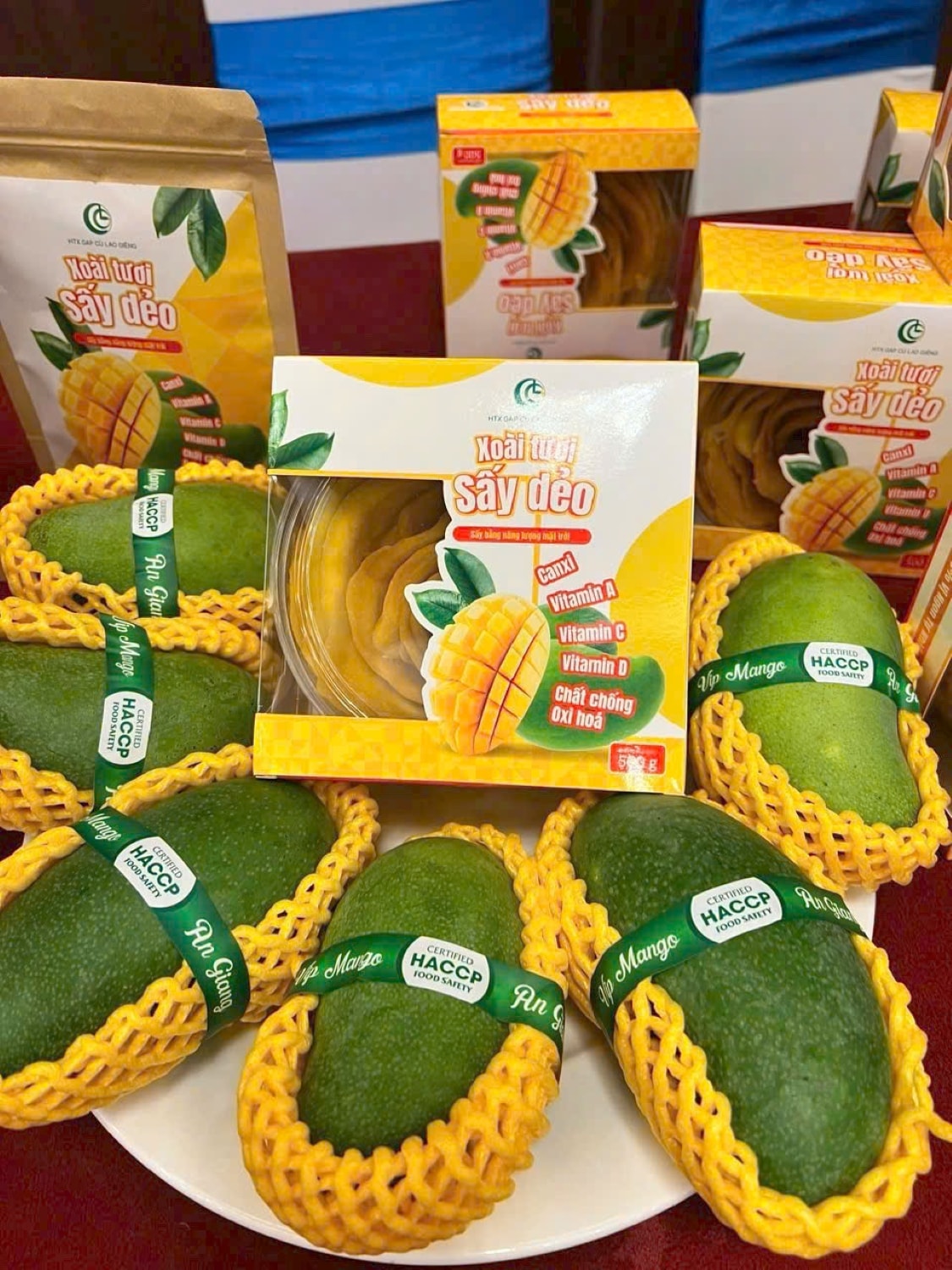 Xoài tượng da xanh