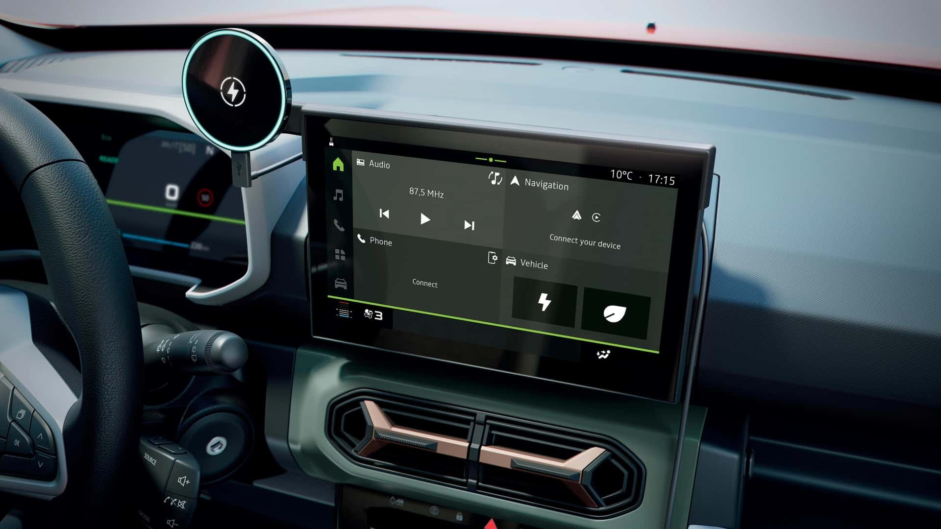 Dacia Spring 2026 nội thất