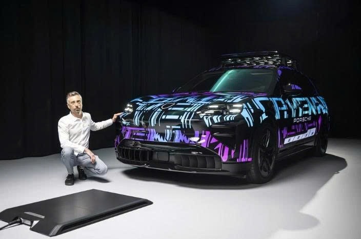 porsche sạc không dây