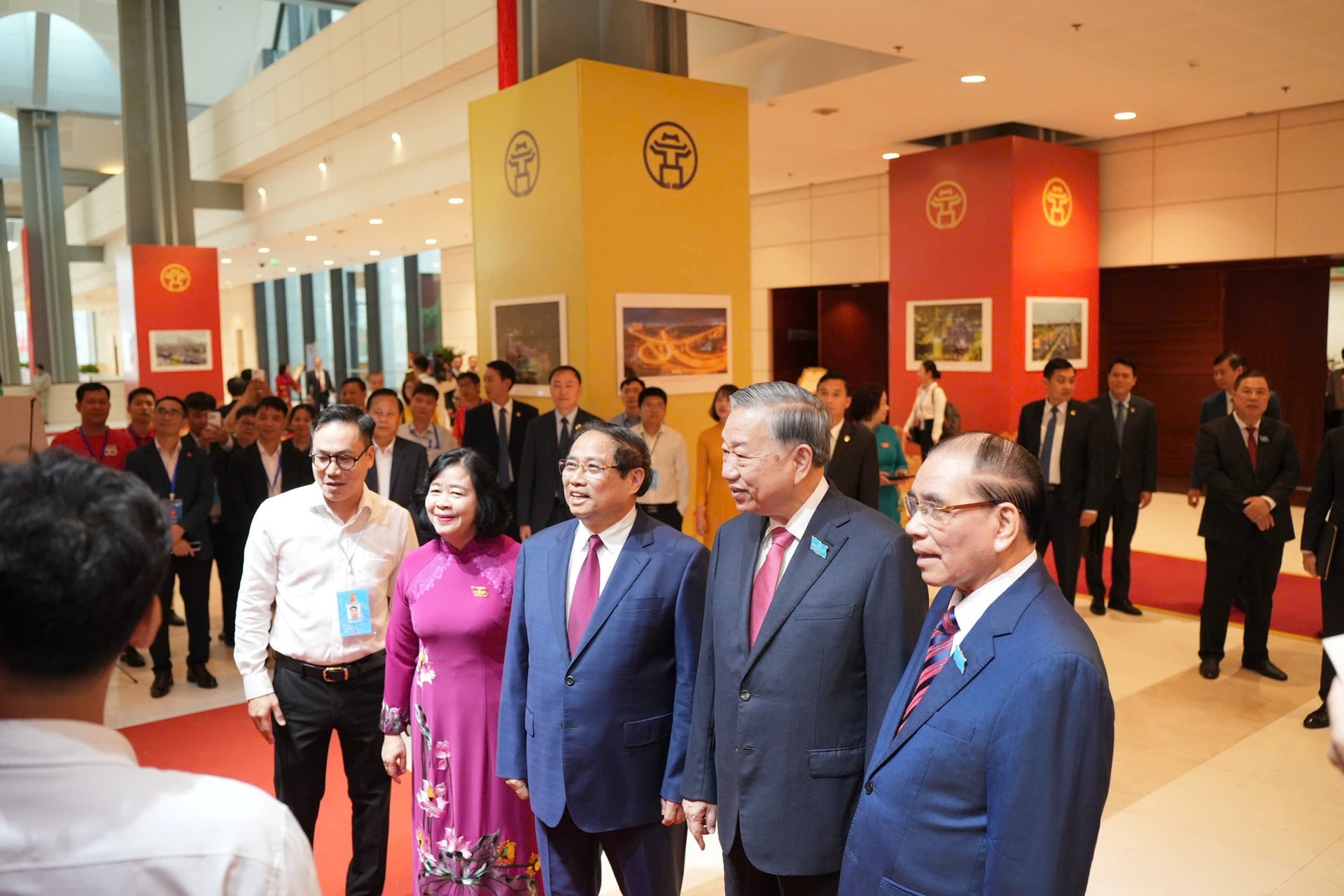 Tổng Bí thư Tô Lâm dự Đại hội Đại biểu Đảng bộ TP. Hà Nội lần thứ XVIII- Ảnh 5.