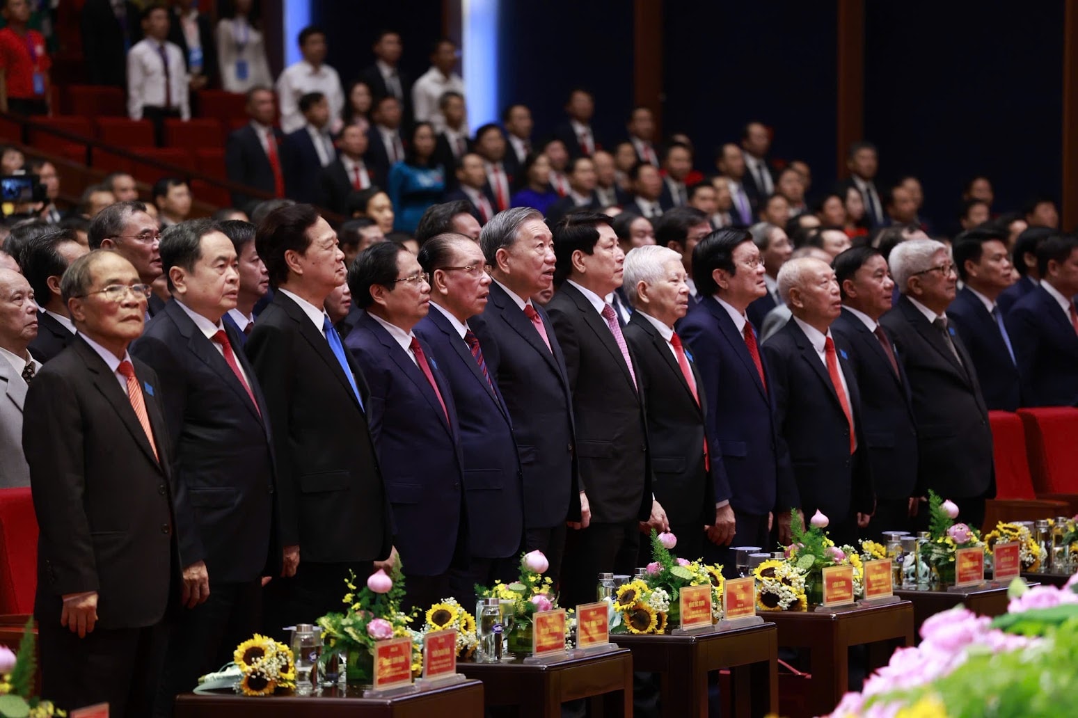 Tổng Bí thư Tô Lâm dự Đại hội Đại biểu Đảng bộ TP. Hà Nội lần thứ XVIII- Ảnh 4.