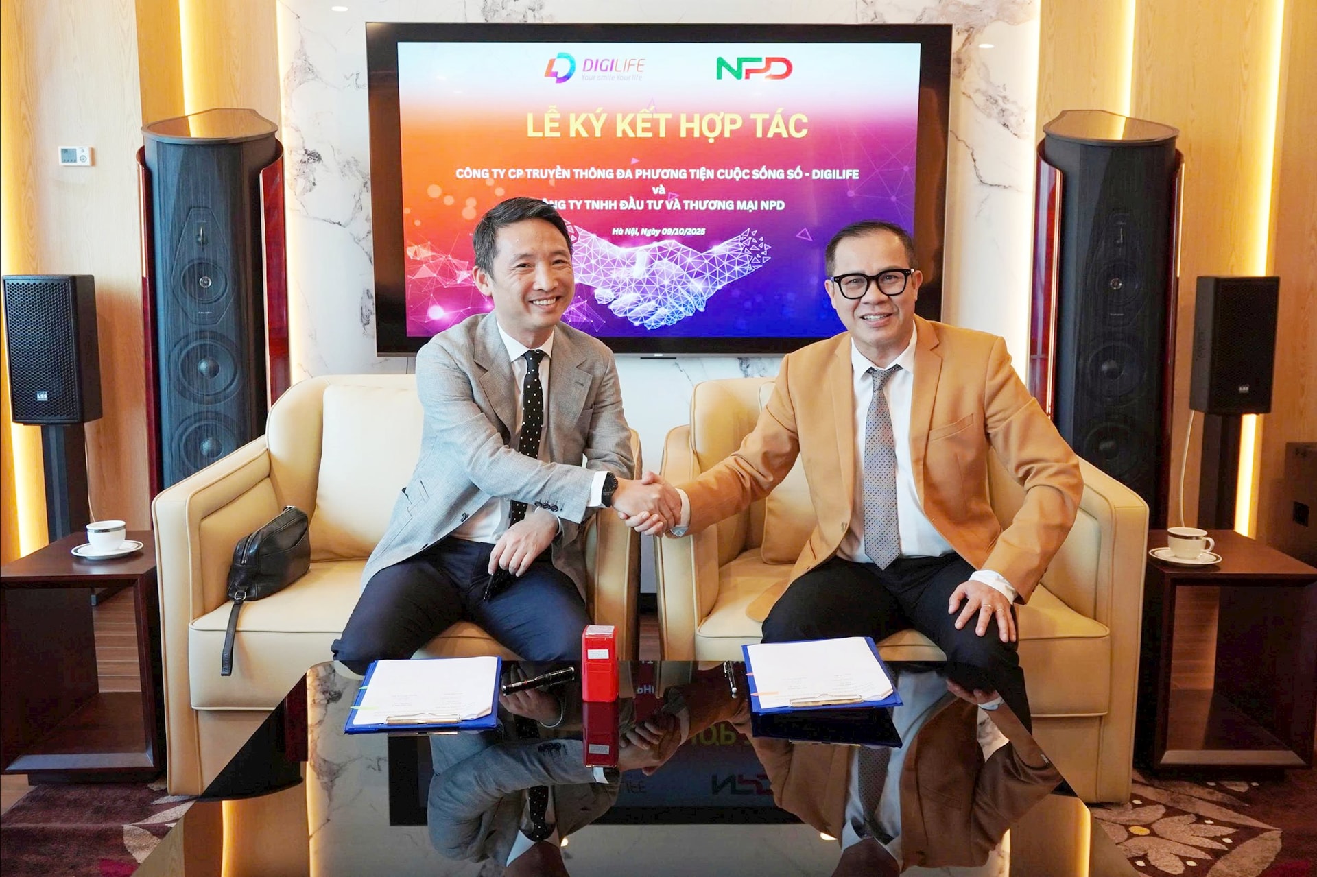 Ký kết hợp tác giữa DIGILIFE và NPD