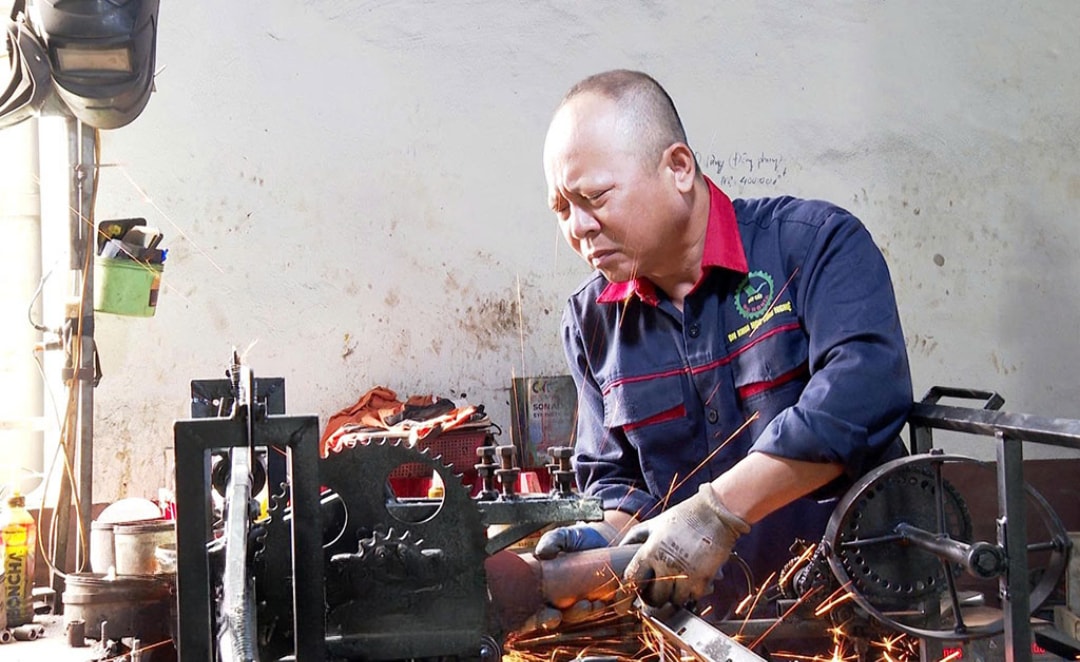 Ông Trần Đại Nghĩa, Giám đốc Công ty TNHH Sản xuất và Kinh doanhĐại Nghĩa (1)