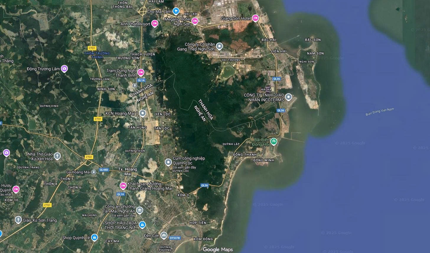 Bản đồ phường Tân Mai