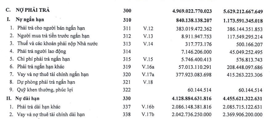 đạm hà bắc nợ
