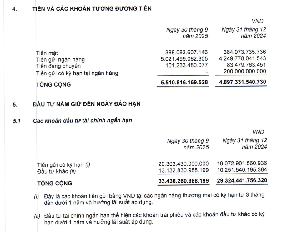 tiền MWG