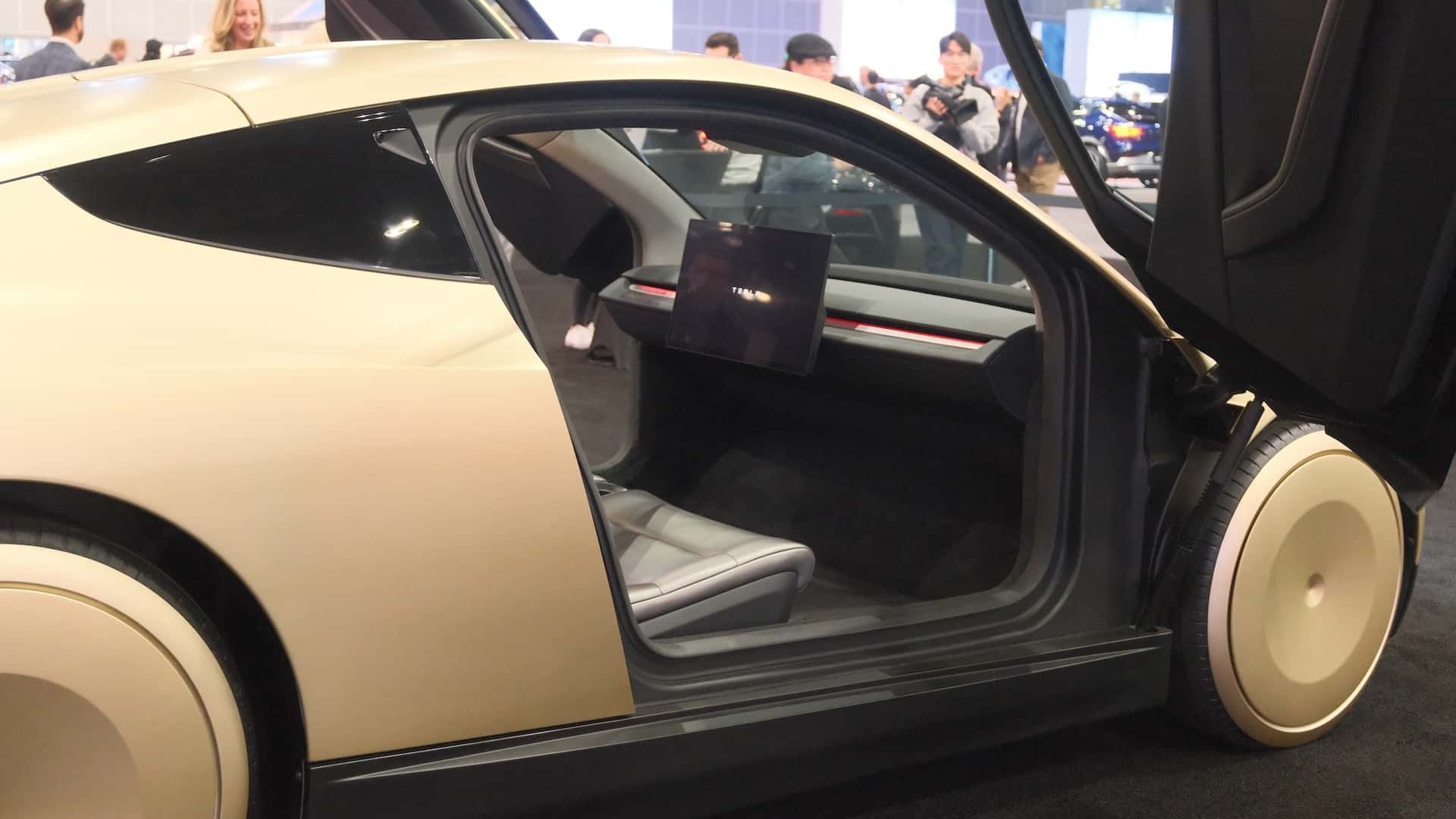 Bên trong chiếc Cybercab sẽ chỉ có 1 màn hình duy nhất