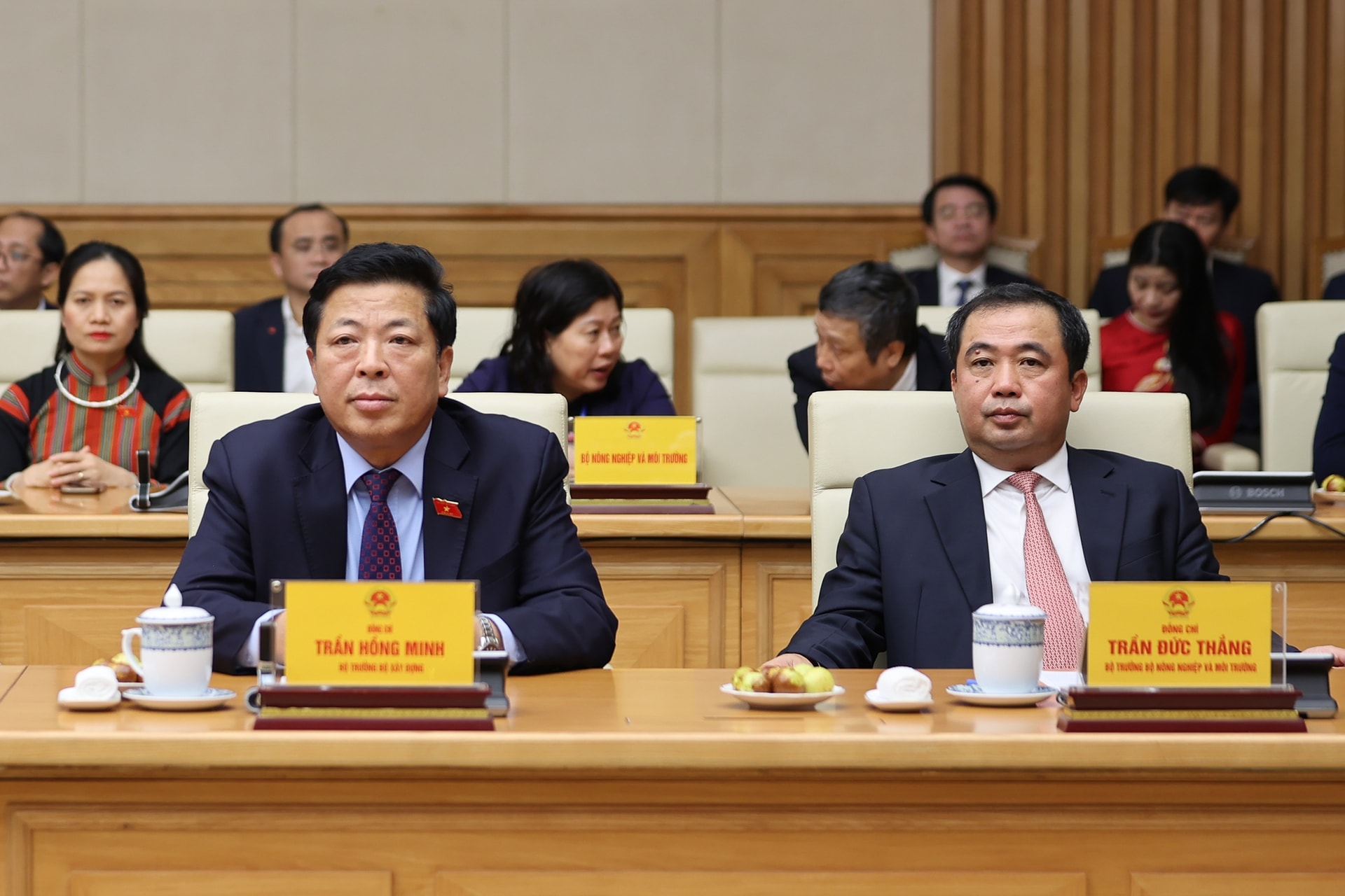 Thủ tướng Phạm Minh Chính trao quyết định bổ nhiệm và giao nhiệm vụ cho 2 Phó Thủ tướng, 3 Bộ trưởng- Ảnh 6. Thủ tướng Phạm Minh Chính trao quyết định bổ nhiệm và giao nhiệm vụ cho 2 Phó Thủ tướng, 3 Bộ trưởng- Ảnh 6.