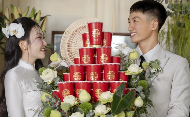 tráp cưới phê la