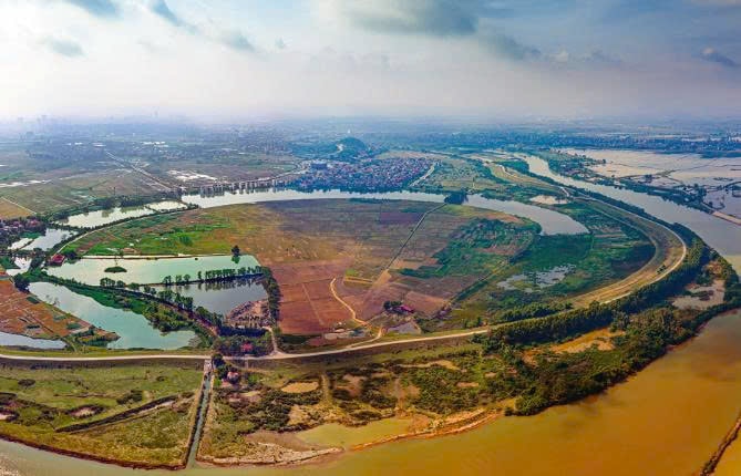 Khu vực sẽ xây dựng dự án khu đô thị mới phía Tây Bắc